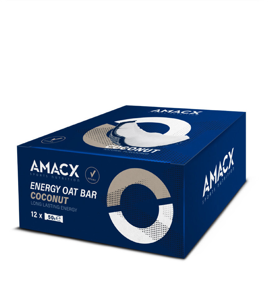 Amacx Energy Oat Bar - 12 x 50 gram - Energierepen - Tijdens de ...