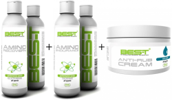 Promo BES-T Amino Endurance + BES-T Amino Recovery + Gratis BES-T Anti Rub Creme - 250 ml