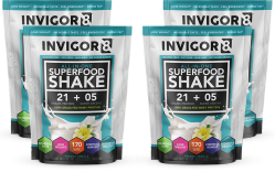 INVIGOR8 Superfood Shake - 4 x 43 gram