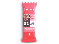 BYTBAR RED FRUIT CRUNCH - 20 x 60 gram