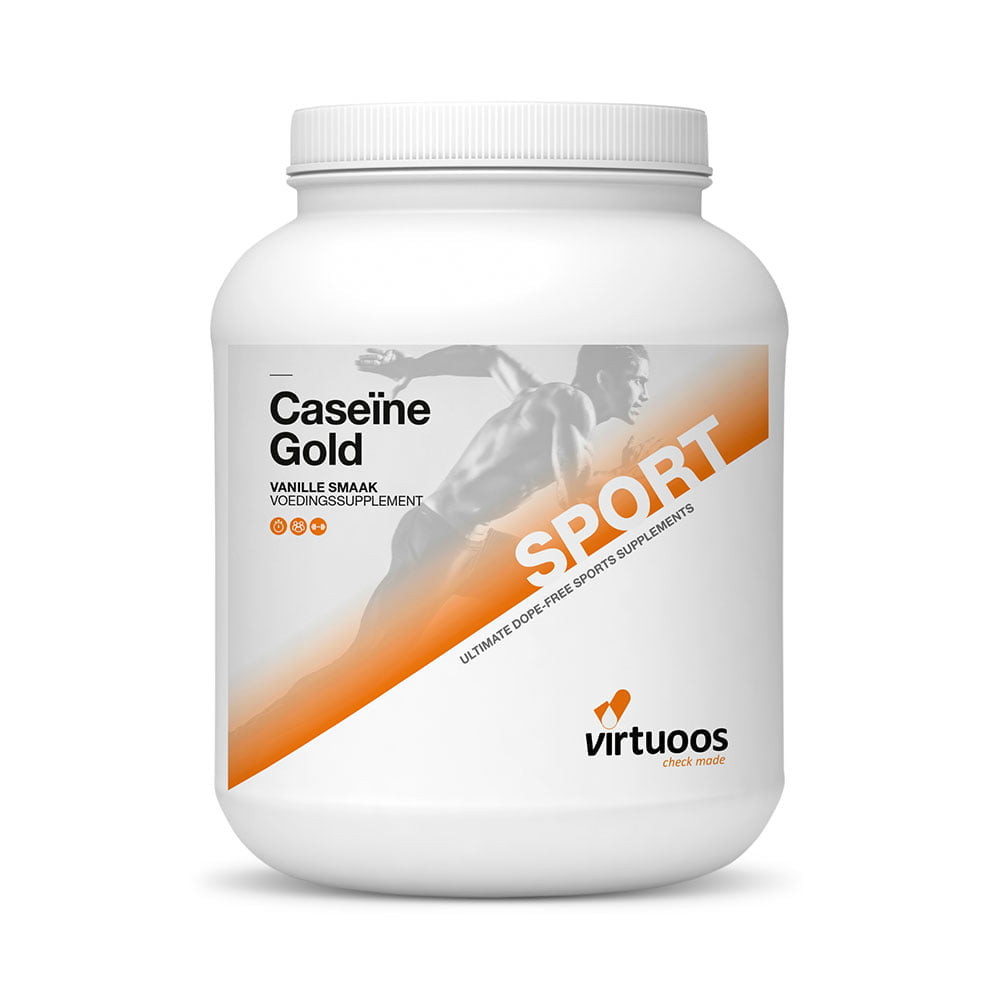 Virtuoos Caseïne Gold - 900 gram - Eiwitshakes - Na de inspanning ...