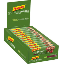 PowerBar Natural Energy Fruit & Nut Bar - 24 x 40 gram