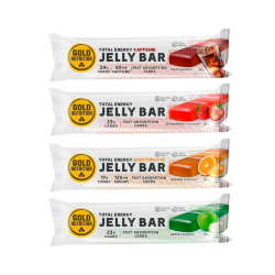 Proefpakket GoldNutrition Jelly Bar met 15 energierepen