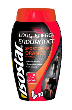 Aanbieding: Isostar Long Energy Drink - Orange - 790 gram