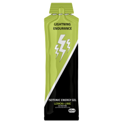 Lightning Endurance Isotonic Energy Gel - 60 ml - 11 + 1 gratis