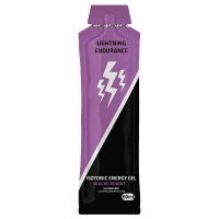 Lightning Endurance Isotonic Energy Gel - Blackcurrant - 24 x 60 ml (LET OP! THT 10-2-2024)