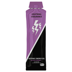 Promo Lightning Endurance Isotonic Energy Gel - Blackcurrant - 24 x 60 ml (THT 31-8-2024)