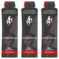 Lightning Endurance Caffeine Energy Gel - Cherry - 24 x 60 ml (THT 22-8-2025)
