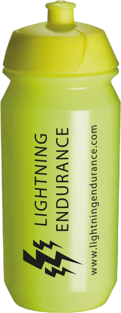 Lightning Endurance Bidon - Fluo Geel - 500 ml