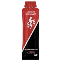 Promo Lightning Endurance Caffeine Energy Gel - Cherry - 24 x 60 ml (THT 31-8-2024)