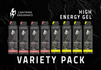 Lightning Endurance High Energy Gel Variety Pack - 12 x 60 ml
