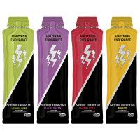 Lightning Endurance Isotonic Energy Gel - Mixed - 24 x 60 ml