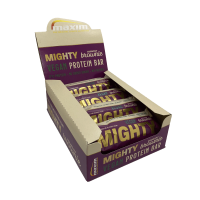 Maxim Protein Bar VEGAN MIGHTY - Crunchy Brownie - 12 x 55 gram