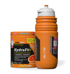 NamedSport HydraFit Hypotonic Drink 400 gram + Gratis Elite Bidon
