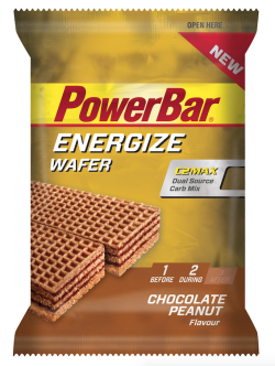 Promo PowerBar Energize Wafer - Chocolate Peanut - 40 gram