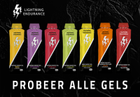Probeer alle Lightning Endurance Energy Gels - 18 x 60 ml