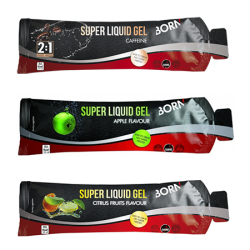 Proefpakket Born Super Liquid Gel met 6 energiegels