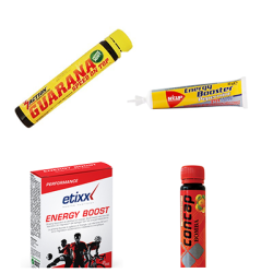 Proefpakket Energie Boosters met 4 verschillende merken