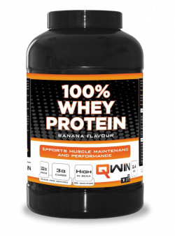 Qwin 100% Whey Protein - 2400 gram