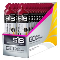 SiS GO+ Caffeine Gel - Berry - 30 x 60 ml (LET OP! THT 31-8-2025)