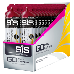 Promo SiS GO+ Caffeine Gel - Berry - 30 x 60 ml (MINIMALE THT 31-12-2023)
