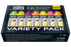 SIS GO Isotonic Energy Gel Variety Pack - 7 x 60 ml (MINIMALE THT 31-10-2024)
