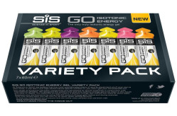 SIS GO Isotonic Energy Gel Variety Pack - 7 x 60 ml (THT 31-8-2025)