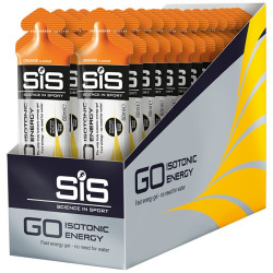Promo SiS GO Isotonic Gel - Orange - 30 x 60 ml (THT 28-2-2021)