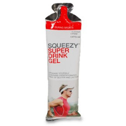 Promo Squeezy Super Drink Gel Caffeine - 3 + 1 gratis