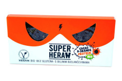 Superheraw Organic Bar - Cacao Orange Protein - 15 x 45 gram (LET OP! THT 6-3-2025)
