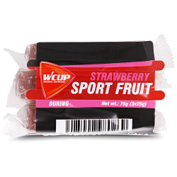 Promo WCUP Sports Fruit - Strawberry - 3 x 25 gram