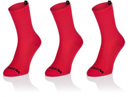 3x Winaar Kousen Full Red - Rood